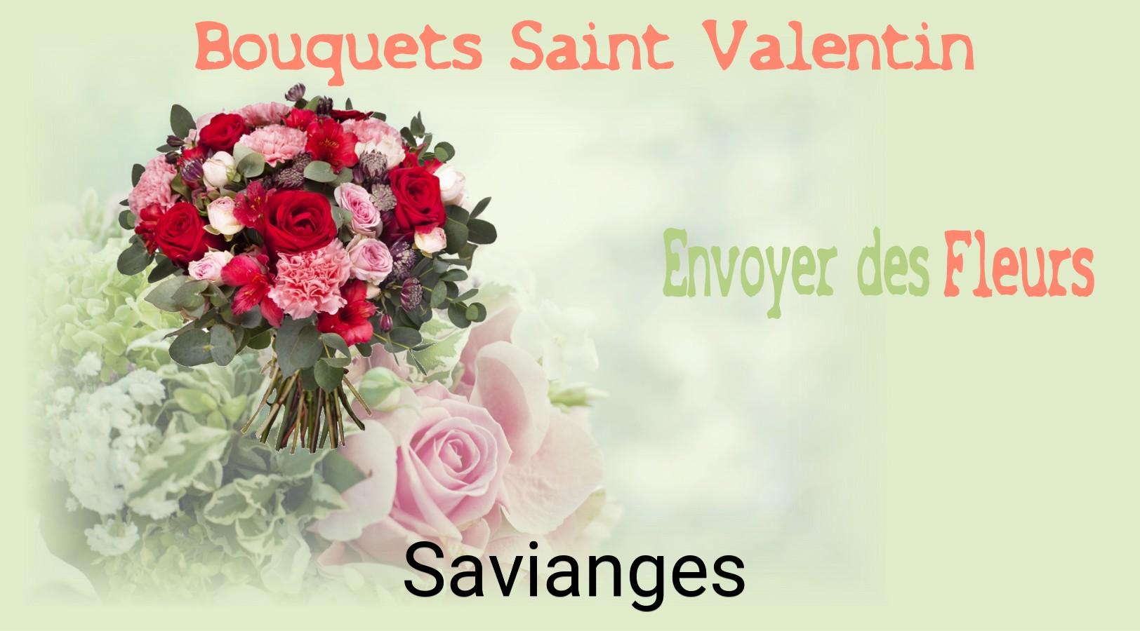 Roses de Saint-Valentin livrées à Savianges